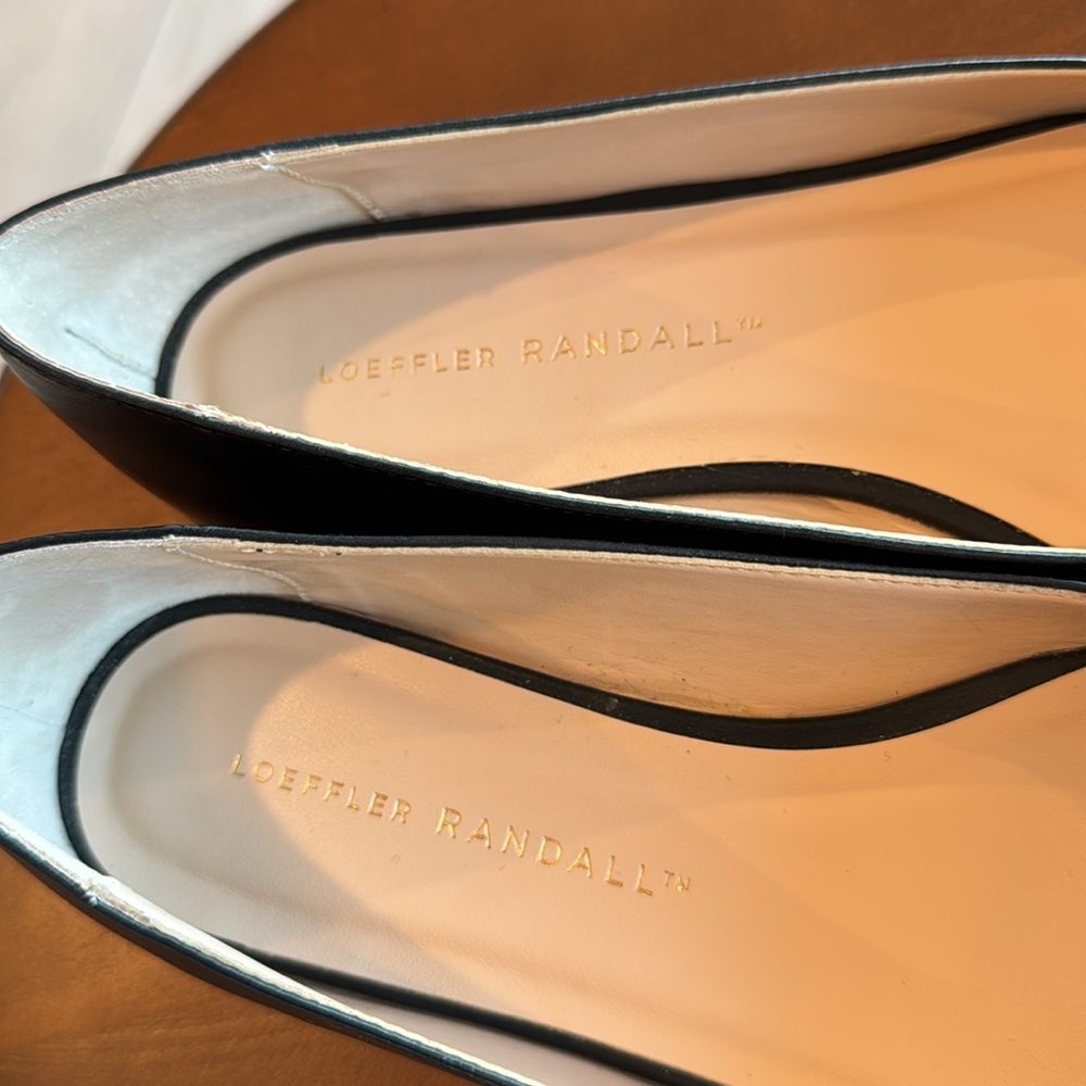 Loeffler Randall Studded Bow Classic Business Casual Office Flats Women’s Size 5 - Picture 3 of 8